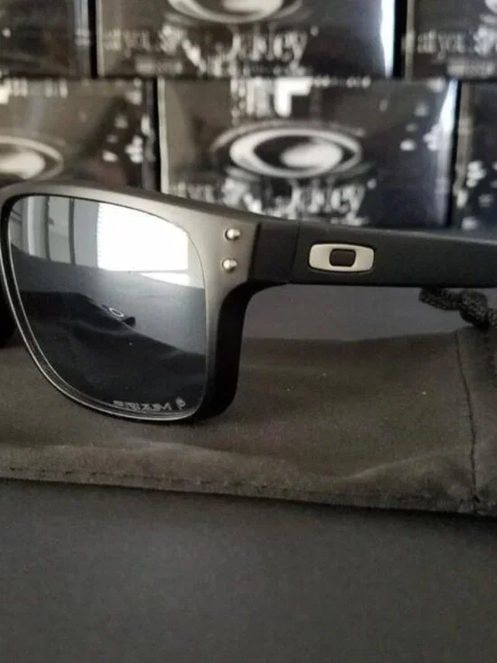 OO9102 Oakley Holbrook Chrome Iridium Prizm Polarized Sunglasses - Picture 2 of 8